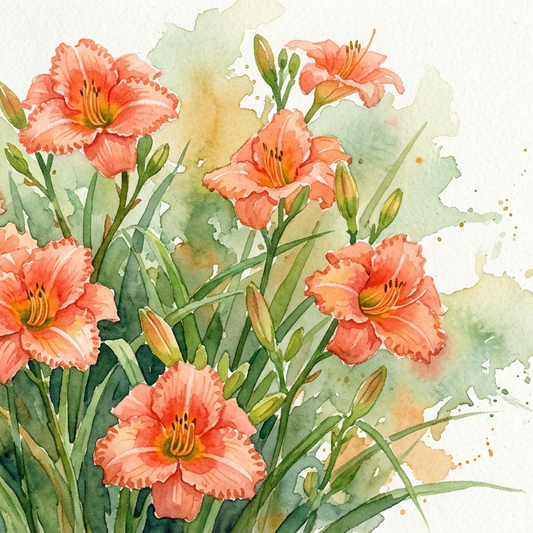 Hemerocallis 'South Seas'