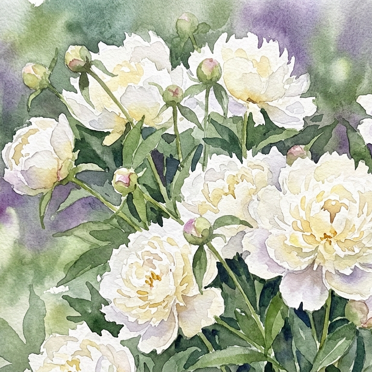 Paeonia 'Duchesse de Nemours'